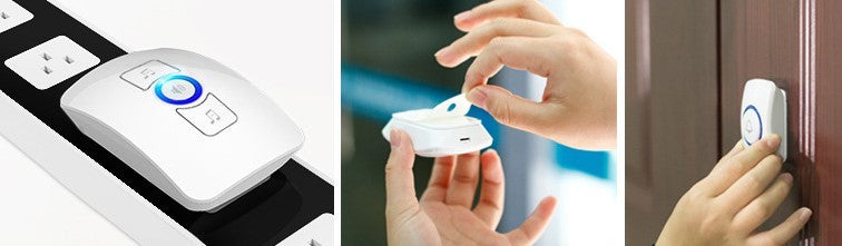 Wireless Home Doorbell – Remote Control Electronic Senile Caller