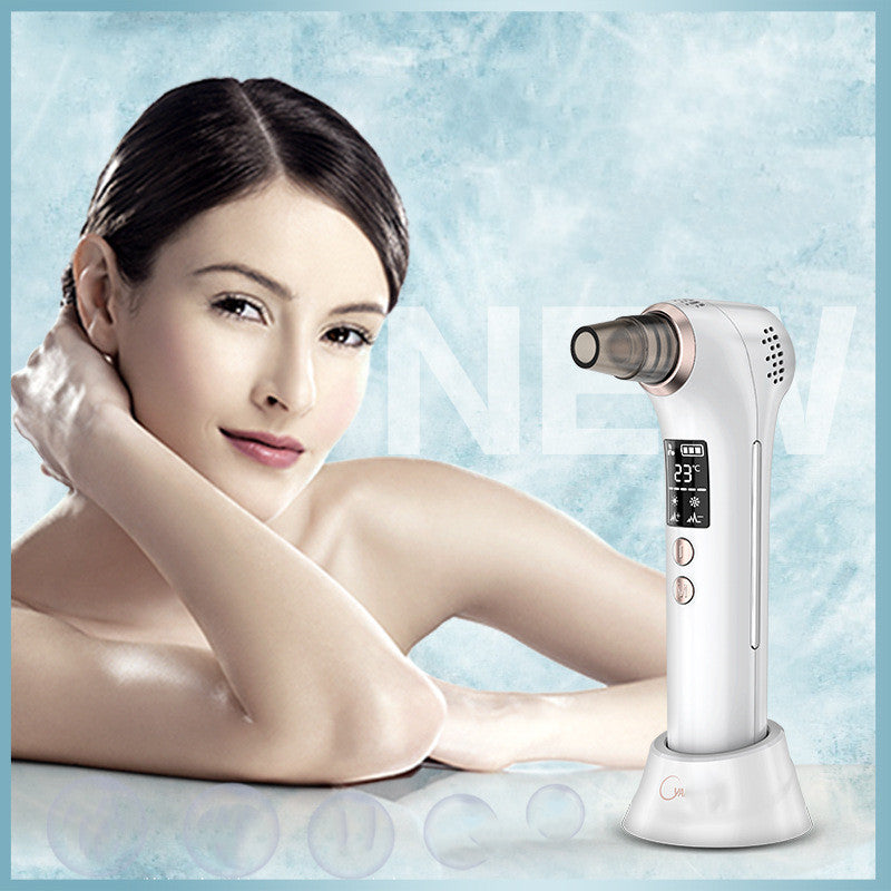 Ice-Hot Blackhead & Acne Removal Facial Cleansing Instrument – Electric Blackhead Extractor