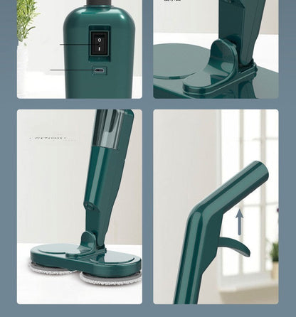 Rechargeable Electric Mop – Wireless, Dry & Wet, with/without Water Tank