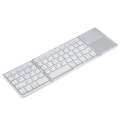 Wireless Bluetooth Folding Mini Keyboard – Portable, 64 Keys