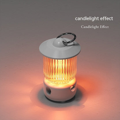 Retro Kerosene Lamp USB Humidifier – Rechargeable, Quiet, Desktop Style