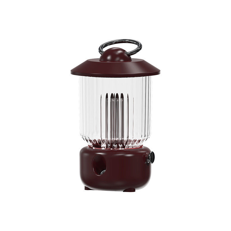 Retro Kerosene Lamp USB Humidifier – Rechargeable, Quiet, Desktop Style