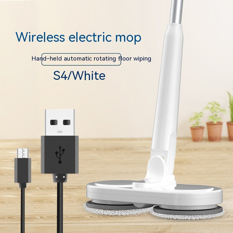 Rechargeable Electric Mop – Wireless, Dry & Wet, with/without Water Tank